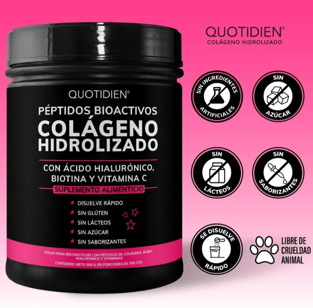 Suplemento Colágeno Hidrolizado 500 Gr