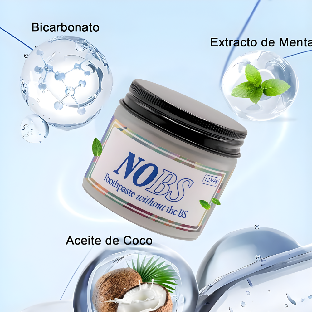 Nobs Tabletas Mineral Para Dientes