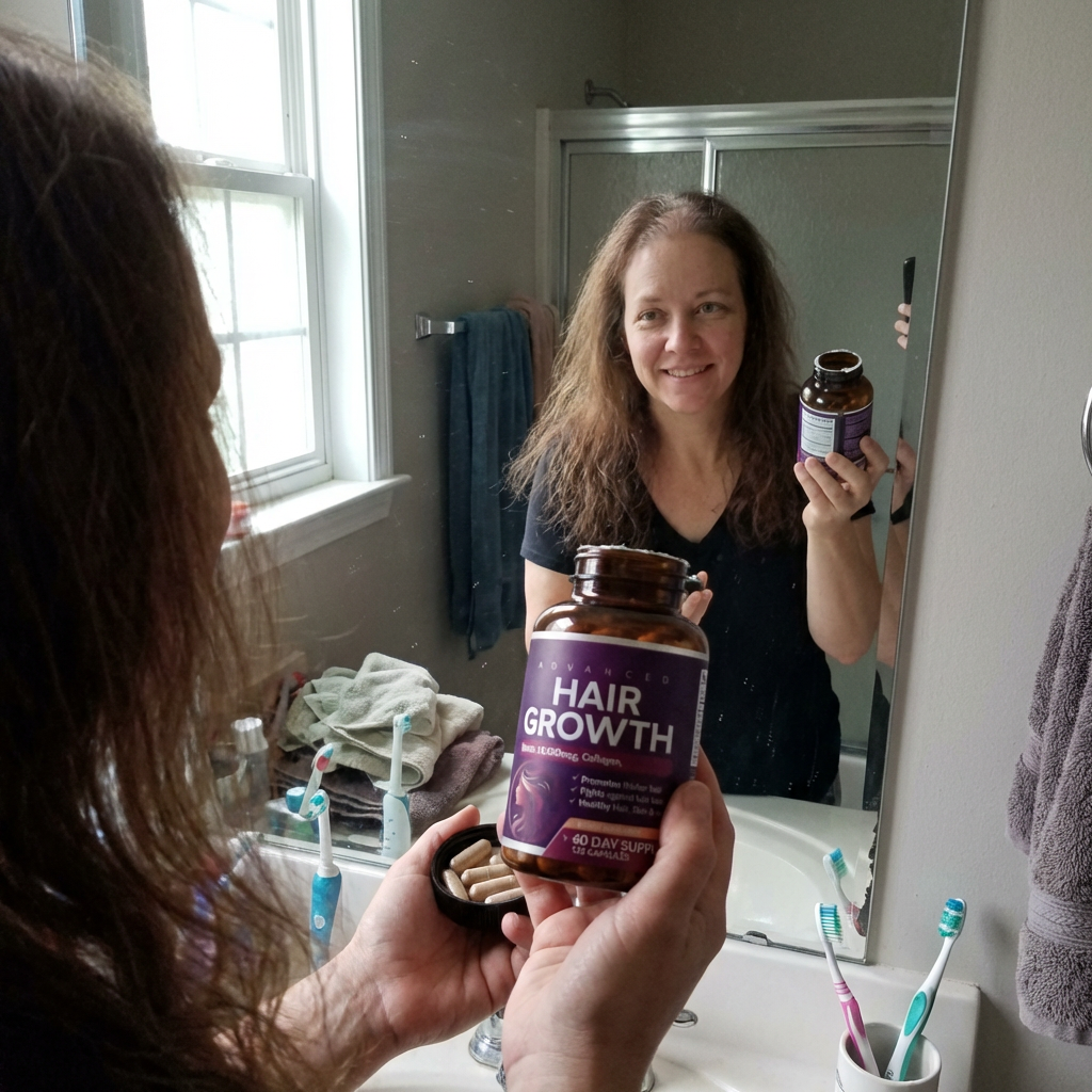 Alopecia vitaminas