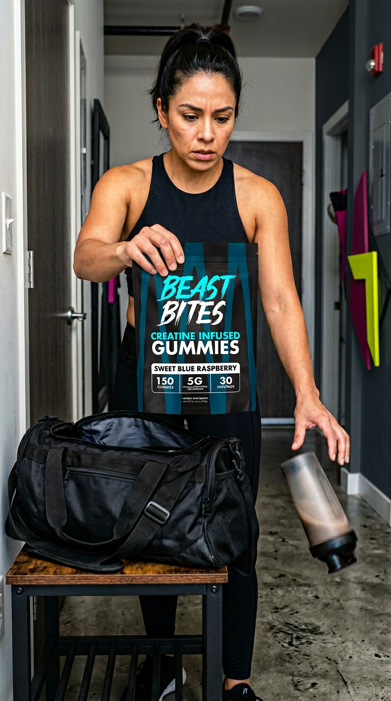 Suplemento Creatina Gomitas Beast Bites